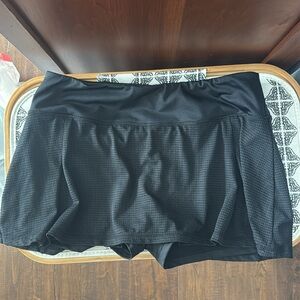 Z by Zella black tennis skirt (L)